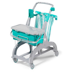 CARRELLO NICK HERMETIC 105 CON SECCHIO LT 20 E PORTASACCO