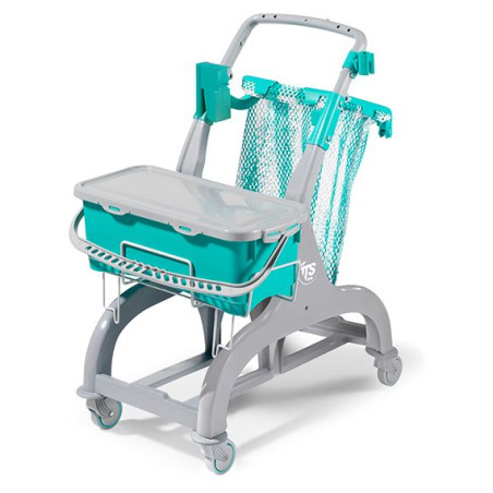 CARRELLO NICK HERMETIC 105 CON SECCHIO LT 20 E PORTASACCO