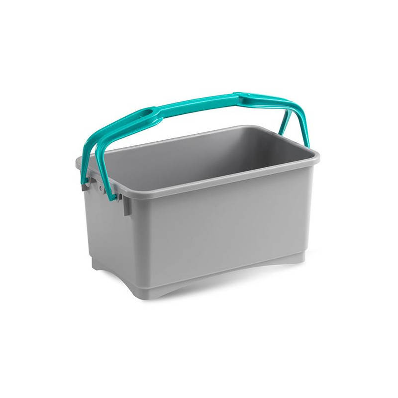 SECCHIO EROY LT. 28 GRIGIO A 2 MANICI S/RUOTE