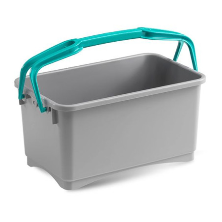 SECCHIO EROY LT. 28 GRIGIO A 2 MANICI S/RUOTE