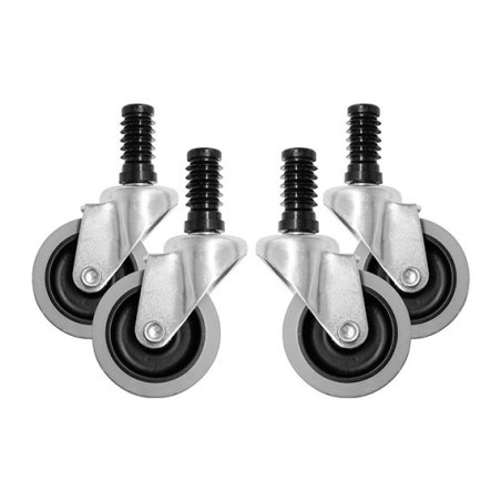SET RUOTE (4 PZ.) PER SECCHIO EROY