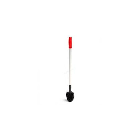 SCOPINO X WC COMPLETO DI MANICO C/MANOPOLA ROSSA