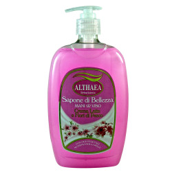 Althaea Sapone Mani&Viso 750 Ml C/Dosatore Latte e Fiori Di Pesco