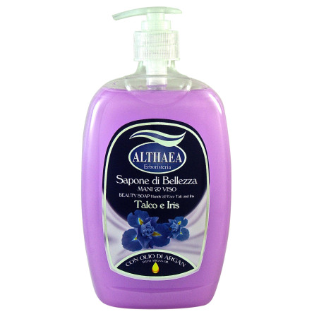 Althaea Sapone Mani&Viso 750 Ml C/Dosatore Talco e Iris