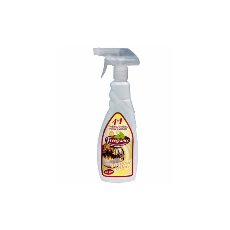 Freegrance Deo Ambiente e PulitoreTropical Yellow  750ML