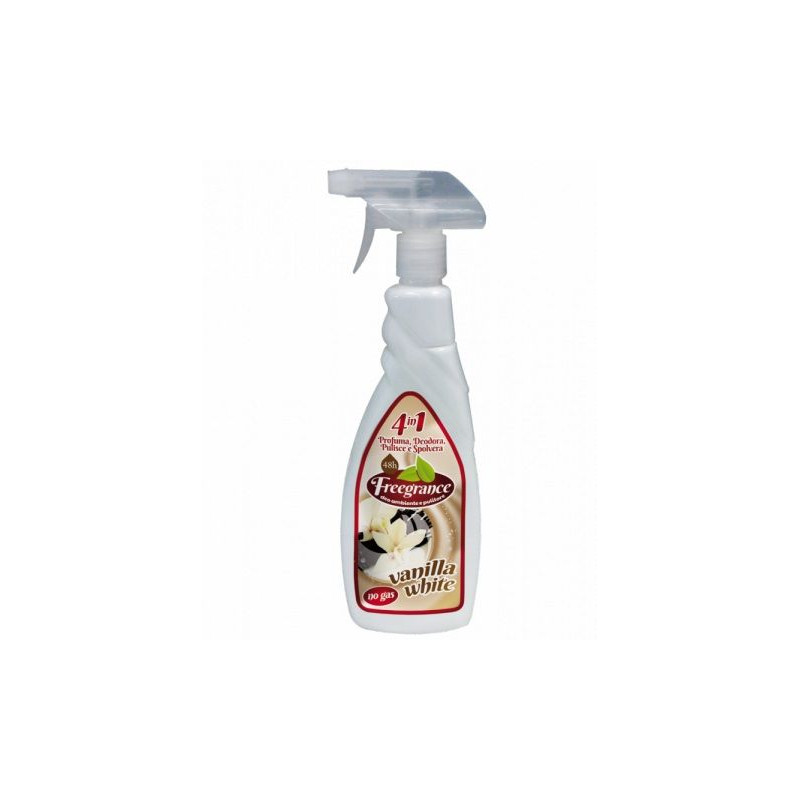 Freegrance Deo Ambiente e Pulitore Vanilla White  750ML