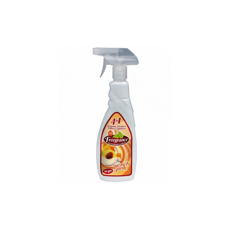 Freegrance Deo Ambiente e Pulitore Peach Pink 750ML