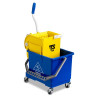 SECCHIO MINI BUCKET LT.17  COMPLETO C/RUOTE E STRIZZATORE 