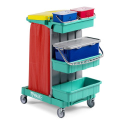 CARRELLO MAGIC SYSTEM 610 BASIC C/RUOTE D.125