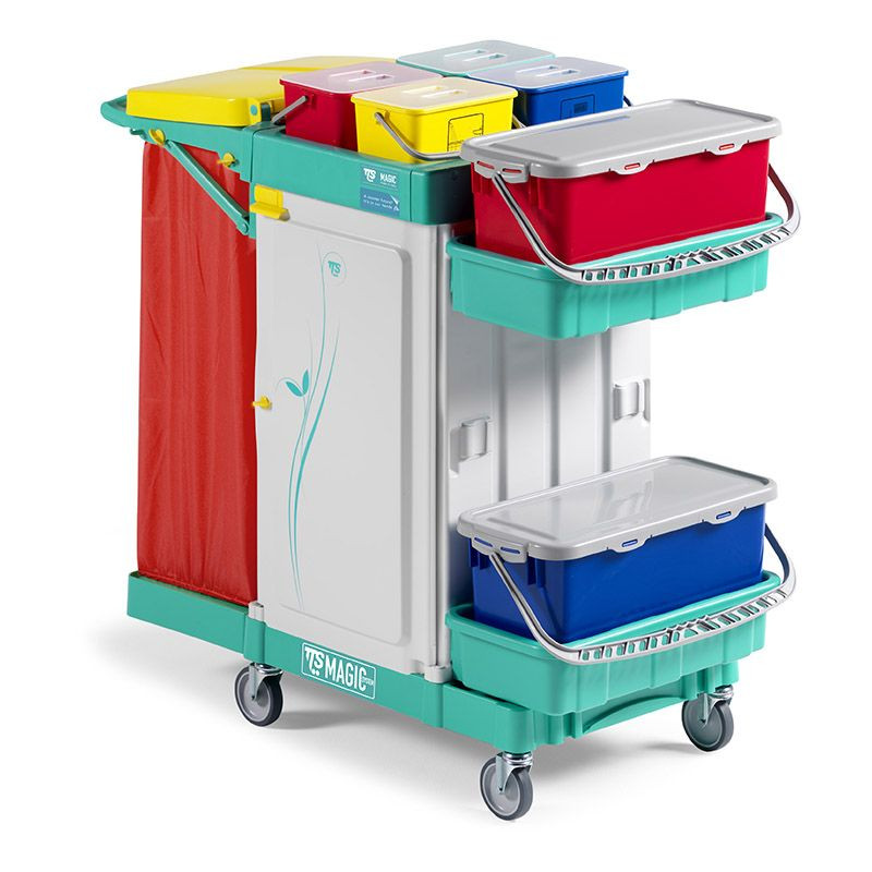 CARRELLO MAGIC SYSTEM 700 SAFETY C/RUOTE D.125