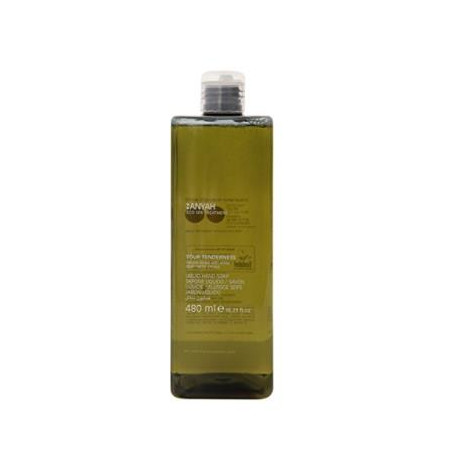 DISPENSER A POMPA SHAMPOO DOCCIA DELICATO, CON ESTRATTO DI ORTICA BIANCA, 480 ML
