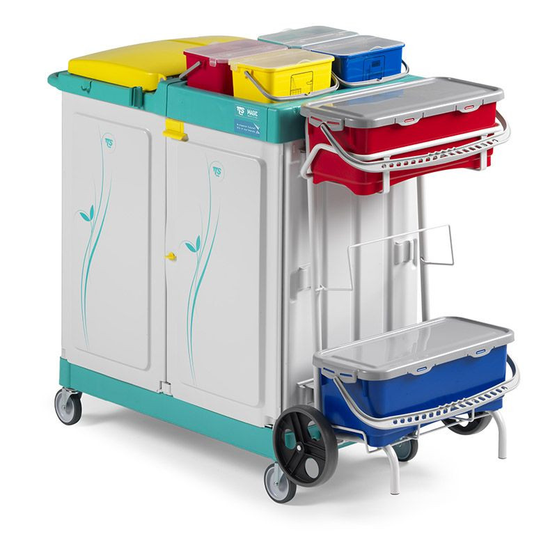 CARRELLO MAGIC SYSTEM 730 ELEGANCE C/RUOTE D.125