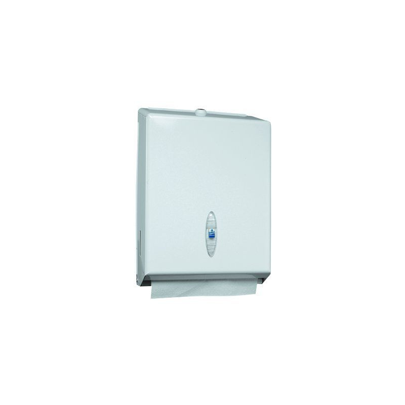 DISPENSER METALLO BIANCO LACCATO LOTUS