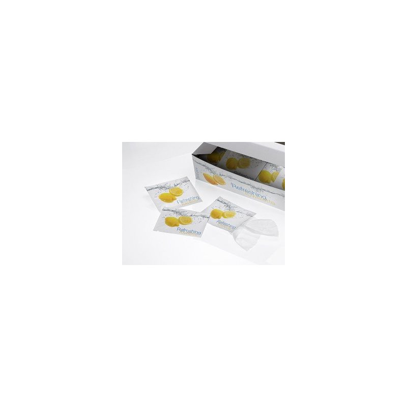 Salvietta in TNT profumazione Limone  Dimensioni Salvietta 19x12,5 cm- 500Pz
