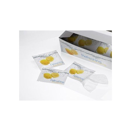 Salvietta in TNT profumazione Limone  Dimensioni Salvietta 19x12,5 cm- 500Pz