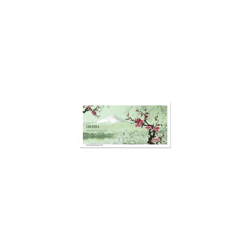 Salvietta TNT Umidificata Rettangolare - Green Ice 20X17 Al The Verde
