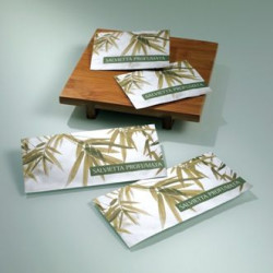Salvietta Bamboo in TNT Profumazione The Verde cm. 7x9