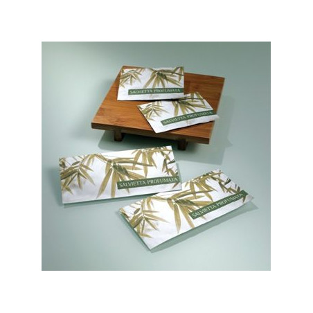Salvietta Bamboo in TNT Profumazione The Verde cm. 7x9
