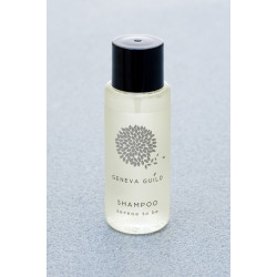 SHAMPOO TRASPARENTE  FLACONE CILINDRO 30 ML- Linea Geneva Guild 300Pz
