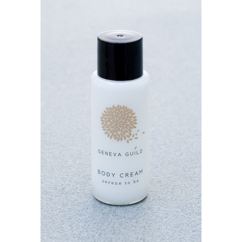 CREMA CORPO FLACONE CILINDRO 30 ML  - Linea Geneva Guild 300Pz