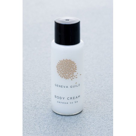 CREMA CORPO FLACONE CILINDRO 30 ML  - Linea Geneva Guild 300Pz