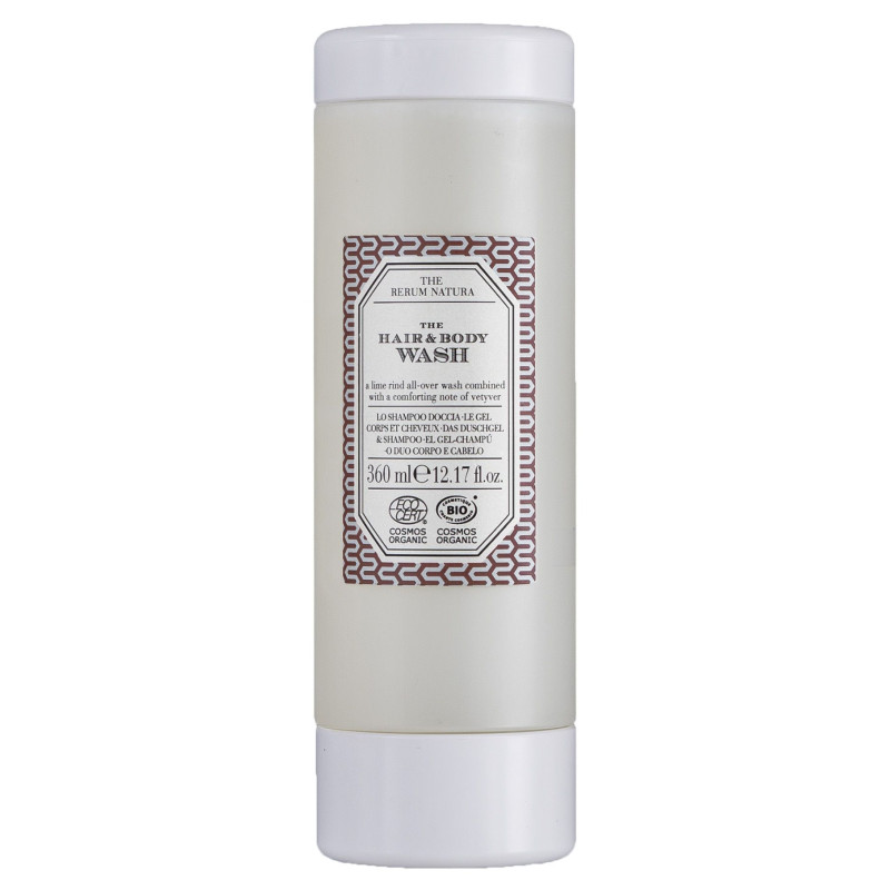 Shampoo Doccia Alle Scorze di Lime In Flacone 360 ml- Line The Rerum Natura 18Pz