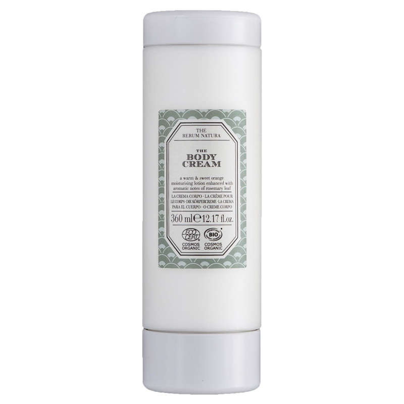Crema Corpo Con Aroma Di Arancio Flacone 360 ml- Linea The Rerum Natura 18 Pz