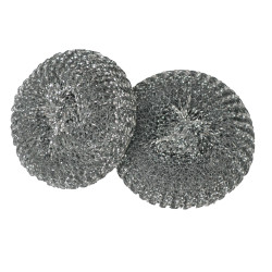 SPUGNE ACCIAIO ZINCATE   CONF. 25 PZ.Gr. 40