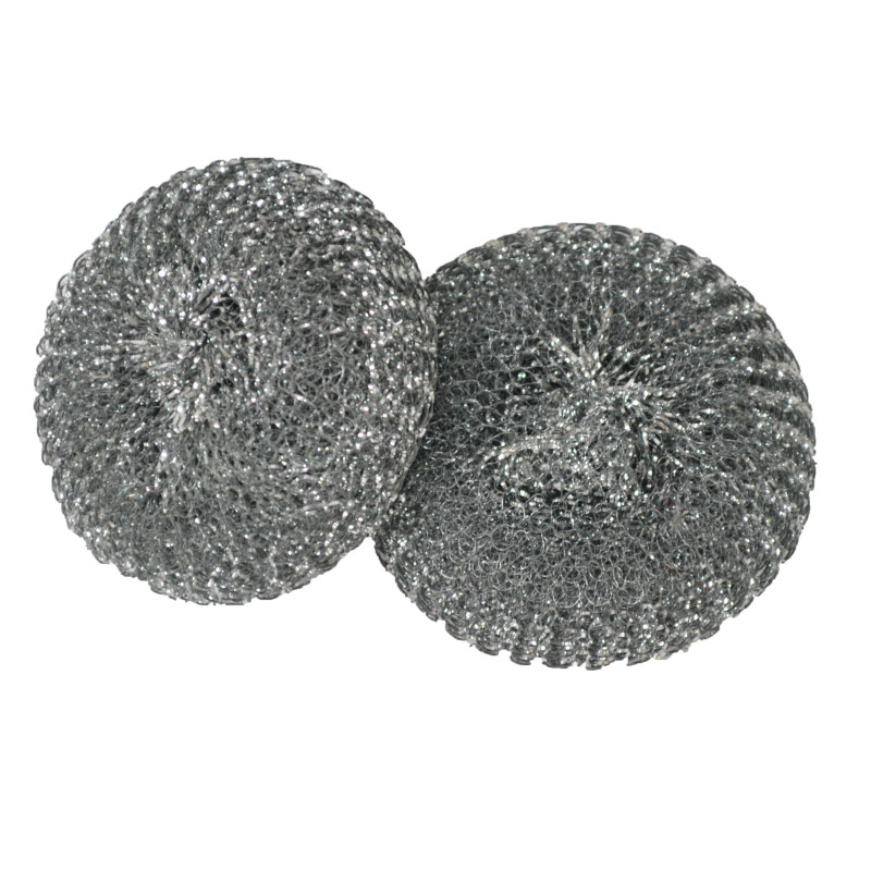 SPUGNE ACCIAIO ZINCATE   CONF. 25 PZ.Gr. 40