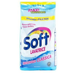 Soft Polvere detersivo Profumato 70 Misurini Lavanda o Classico