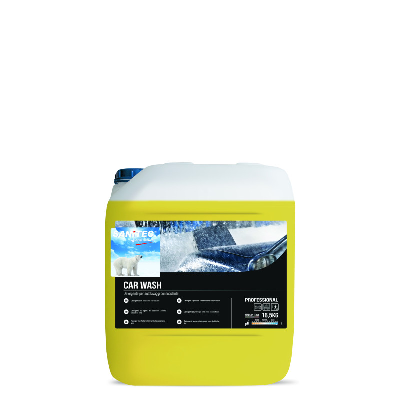 CAR WASH Detergente per Autolavaggi  con Lucidante 16,5Kg