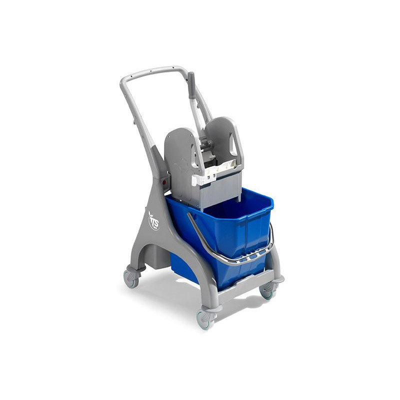 Carrello Nick C/manico 25Lt-Grigio