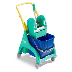 Carrello Nick C/manico 25Lt-Verde