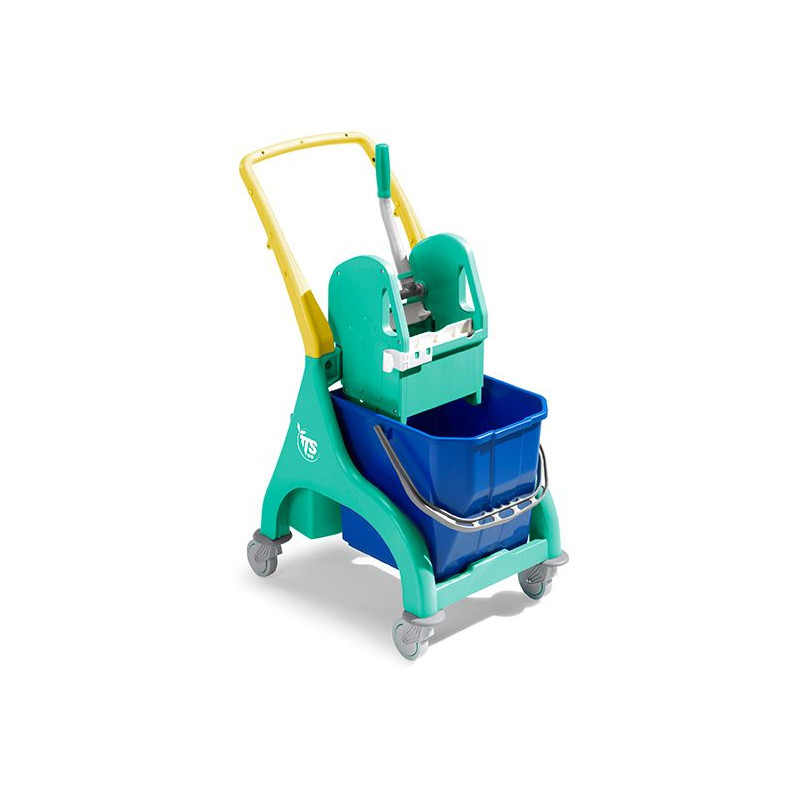 Carrello Nick C/manico 25Lt-Verde