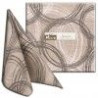 ROUND NERO Tovagliolo AIRLAID Spunlace