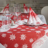 Tovaglia in Airlaid  Stars Rosso  120x100 - 100 PZ - Christmas Collection 