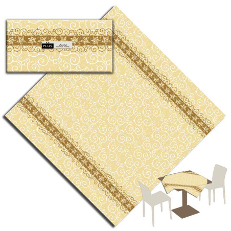 Tovaglia in Airlaid  Sogno ORO  100x100 - 100 PZ - Christmas Collection 