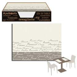 Tovaglietta in Airlaid  WINE CRETA 30x40cm 1000Pz