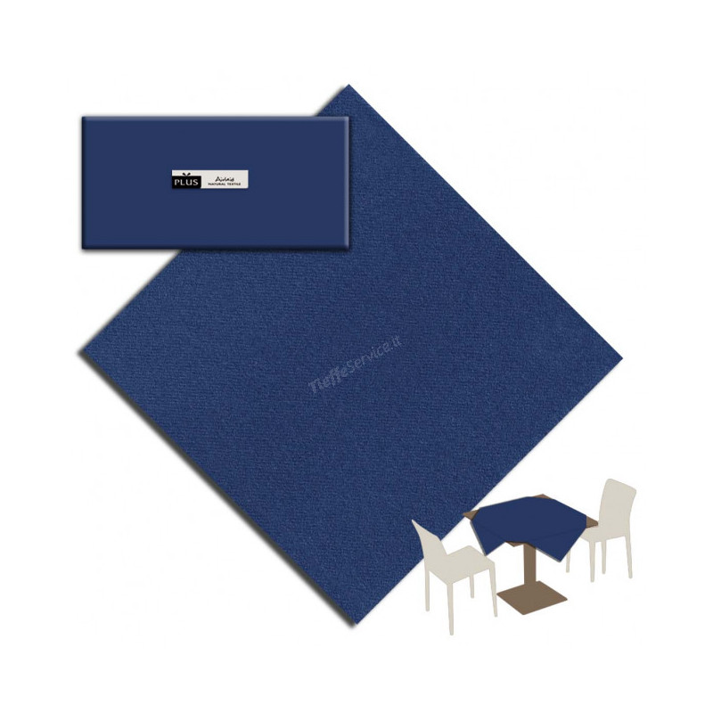 Tovaglia in Airlaid PLUS BLUE 100x100