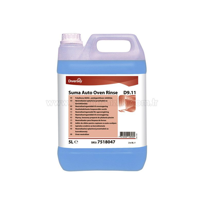 Suma Auto Oven Rinse D9.11 5 Lt
