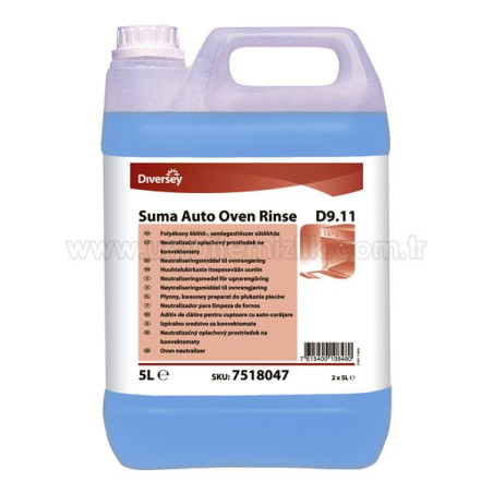 Suma Auto Oven Rinse D9.11 5 Lt