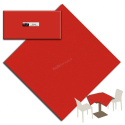 Tovaglia in Airlaid PLUS ROSSO 100x100