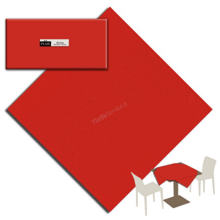 Tovaglia in Airlaid PLUS ROSSO 100x100