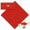 Tovaglia in Airlaid PLUS ROSSO 100x100
