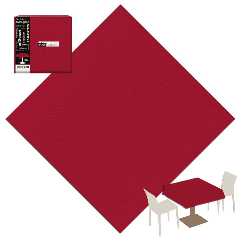 Tovaglia in Airlaid PLUS 100x100 - 100Pz