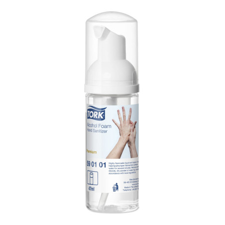 Tork Sapone a Schiuma Igienizzante Mani - Flacone Portatile 47Ml