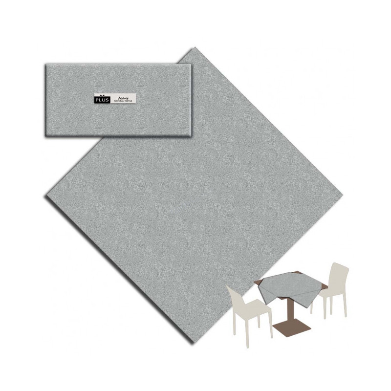 Tovaglia in Airlaid PLUS TWIST COLOR GRIGIO