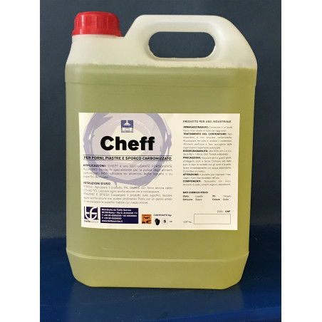 Chef Detergente Forni e Piastre 5 Litri