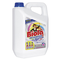 BIOLA' DETERSIVO BUCATO CON AMMORBIDENTE 4LT NEUTRO