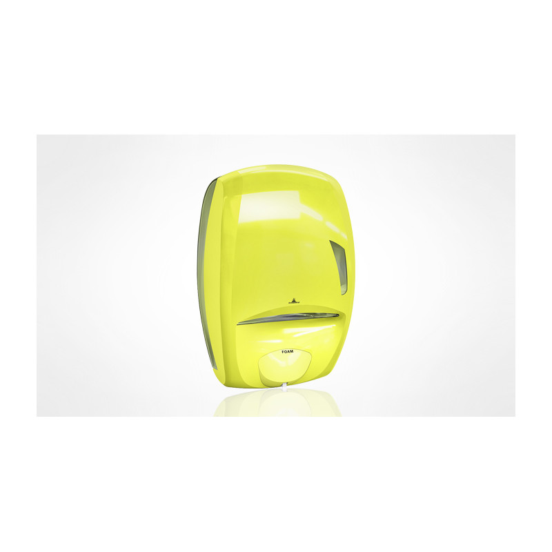 DUO WASHROOM- DISPENSER COMBIANTO X SAPONE LIQUIDO A SCHIUMA E FOGLI ASCIUGAMANI